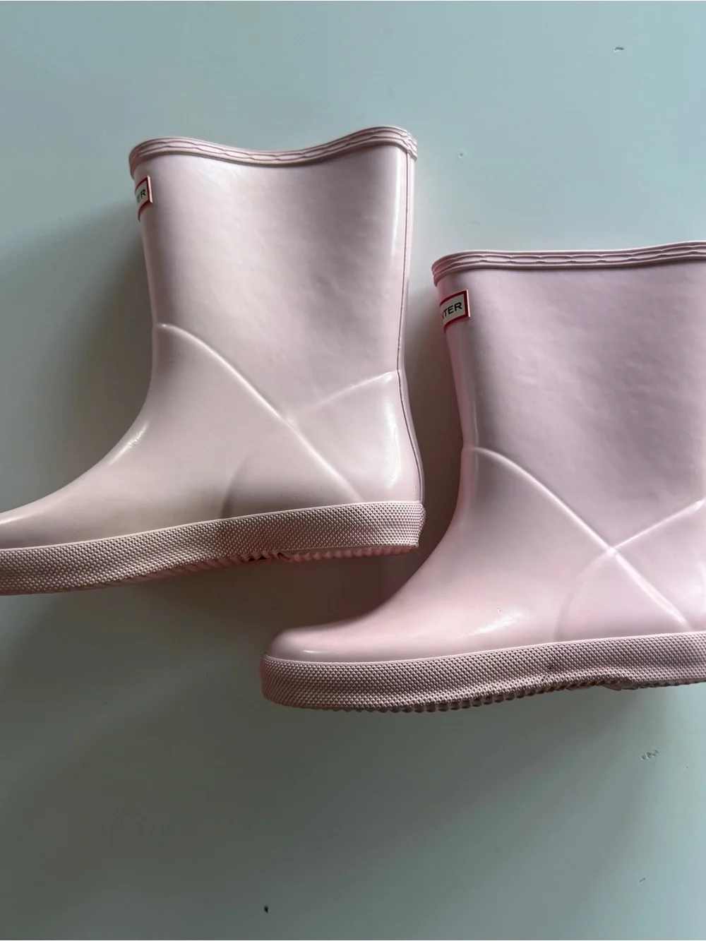 Hunter Kids Pink Lined Rain First Nebula Boots(big kid)